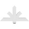 Ekena Millwork Redmond Architectural Grade PVC Gable Bracket, 36"W x 19 1/2"H x 4"D x 4"F, 13/12 Pitch GBP036X20X0404RED00 - alternate 4